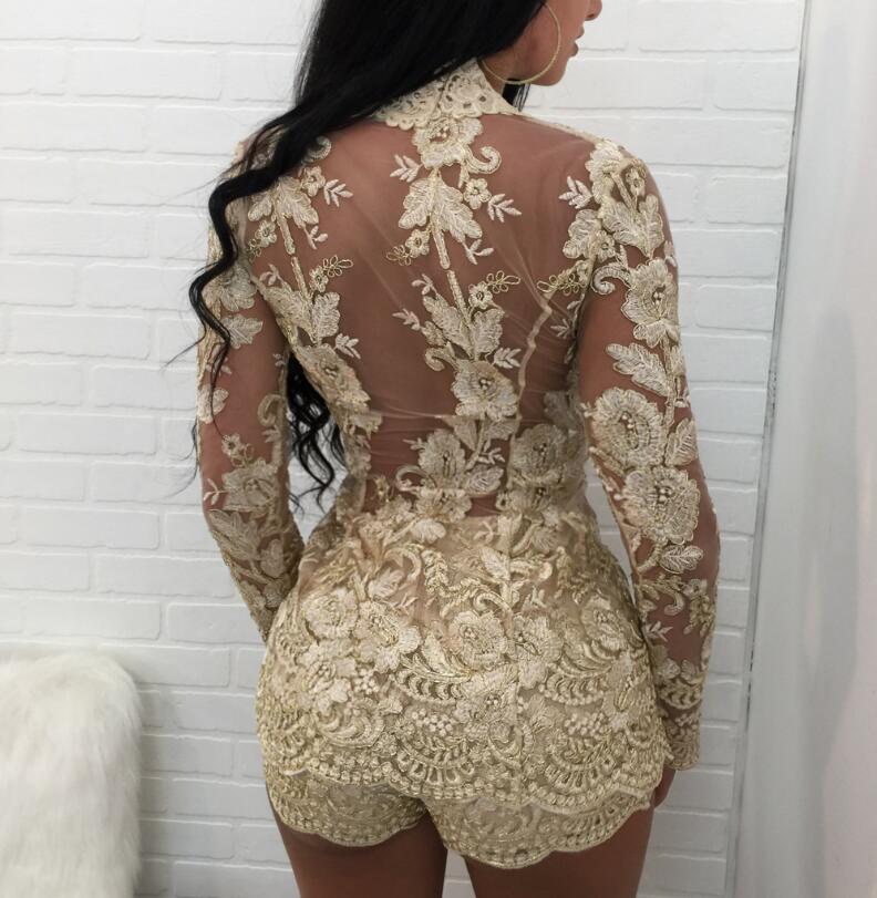 Embroidery Two Pieces body Suits