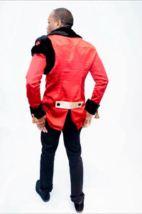 Majesty 22 Red Fur Jacket