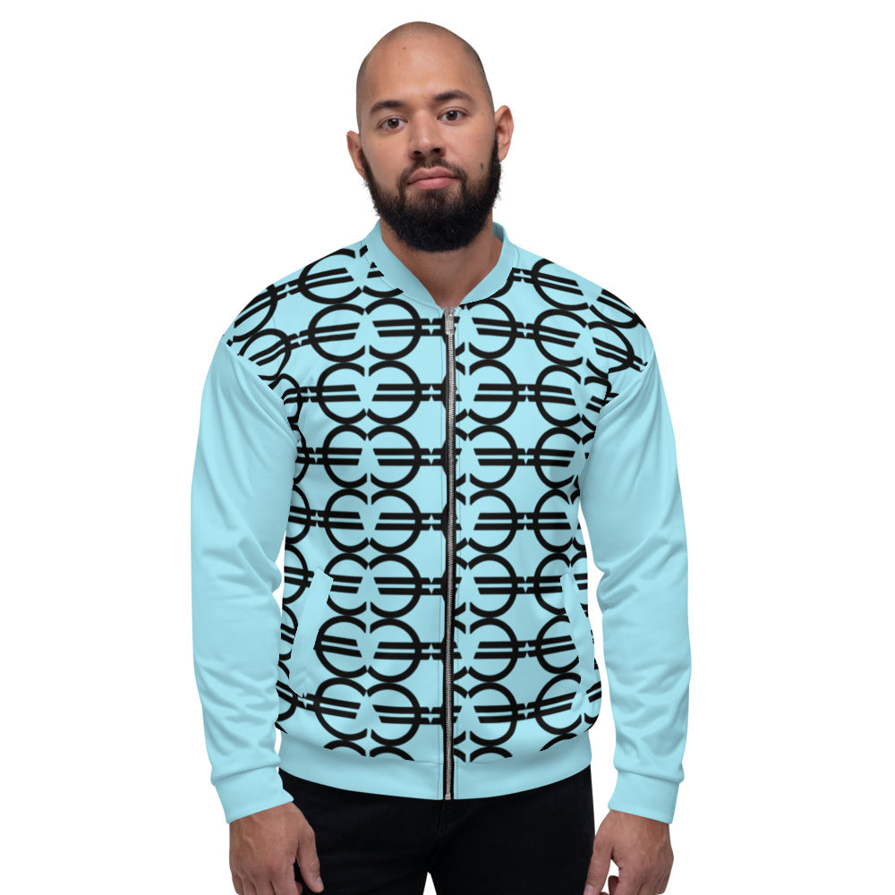 Majesty 22 Mens Blue Bomber Jacket